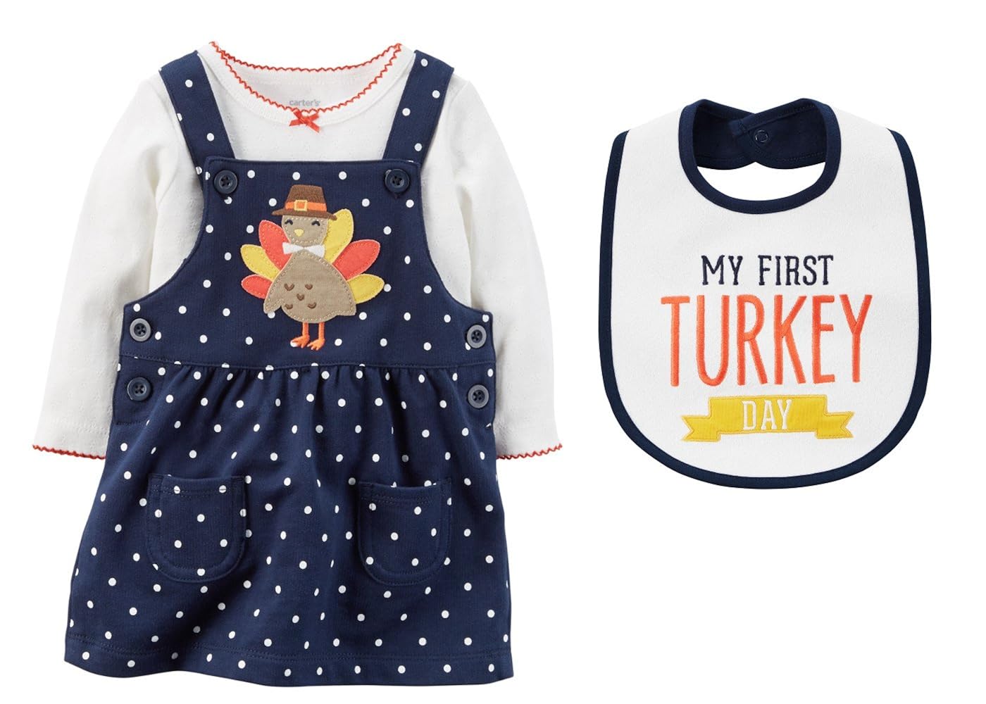 carters baby girl thanksgiving outfit