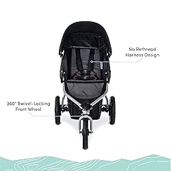 BOB Gear Rambler Jogging Stroller, Black