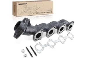A-Premium Right Exhaust Manifold with Gasket Kit Compatible with Ford F-150 F-250 97-98 F-250 F-350 Super Duty 1999 Expeditio