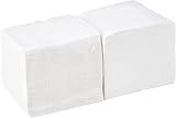Duni 250 Large Premium Napkins 33cm 3ply White FSC view 2