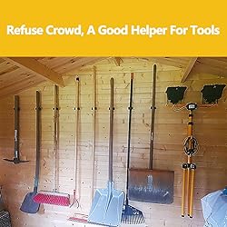 Verdenu 10 Pack Broom Holder Wall Mount, Mop Holder