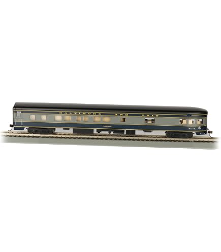 Bachmann USA - 14801 85' Smooth-Side Dining Car - B&O #1035 - HO Scale