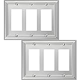 OKAWYC Triple Decorator Light Switch Cover Adler