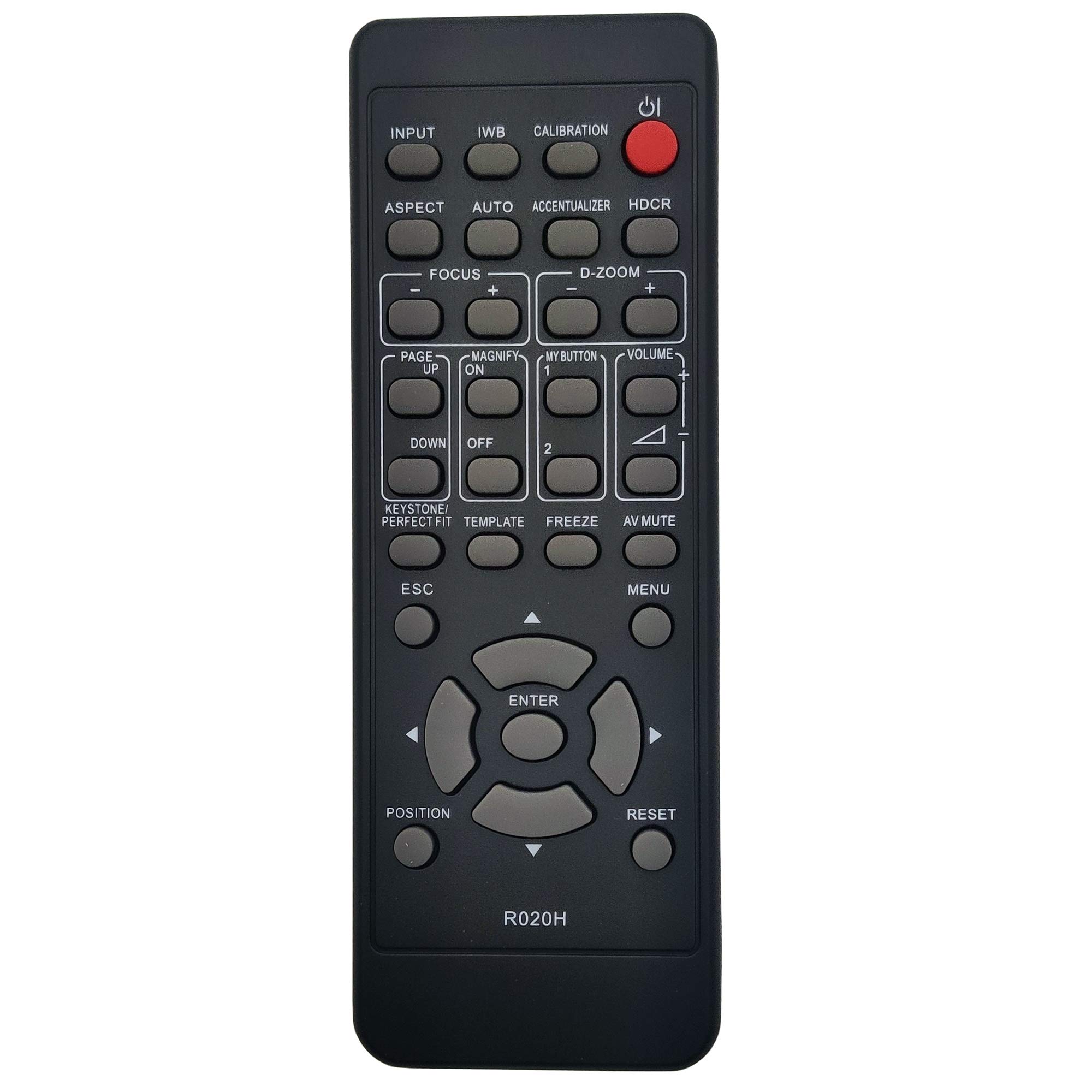 Leankle Remote Controller HL03033 for Hitachi Projectors CP-AW2503/ AW2505/ AW3003/ AW3005/ AW3506/ AX2503/ AX2504/ AX2505/ AX3003/ AX3005/ AX3503/ AX3505/ BW301WN/ BX301WN/ CW251N/ CW251WN/ CW301WN