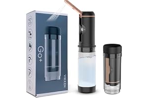 VIKKEN Go+ (2nd.Gen.) High Pressure Bidet USB-Type C Mobile Electric Rechargeable Handheld Portable Travel Bidet, Water Sprayer for Women, Personal Hygiene Cleaning & Soothing Postpartum Care