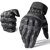 WTACTFUL Rubber Guard Tactical Gloves for Men Touchscreen Airsoft Motorcycle Hunting Outdoor