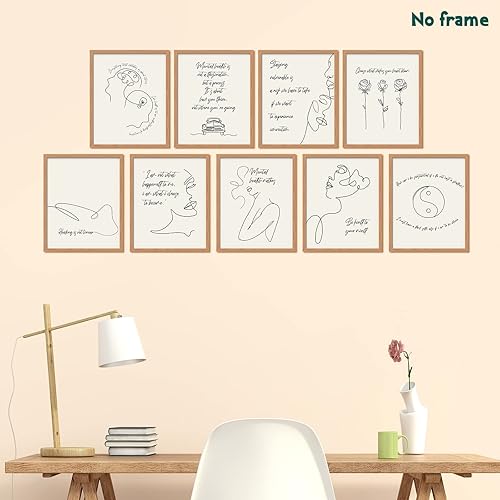 Mental Health Therapy Office Decor | Counselor Wall Art, Psychology Logo Print Calming Decor For Therapists & Counselors From Homepro5, $5.38