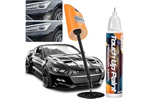 GALITOON Touch Up Paint for Cars, Two-In-One Car Touch Up Paint Scratch Remover Pen for Vehicles, Quick & Easy Solution to Erase Car Scratches Touch Up Paint Pen (Black)