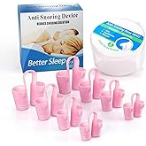 KinomiYa 8pcs Anti Snoring Nose Vents Device That Work, Anti Nose Vents for Snoring Devices, Snoring Devices for Men, Nose Opener for Breathing Sleep, Stop Snoring Devices That Work for Men