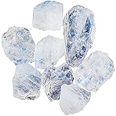 OdrillionGems 30carats Natural Raw Rainbow Moonstone Crystals, June Birthstone, Chakra Healing Stone, Blue Rough Wholesale Gemstone, DIY Jewelry Making, Loose Supplies, Wire Wrapping