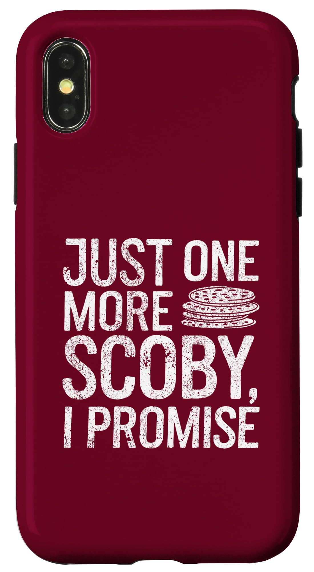 iPhone X/XS Kombucha Brewer Scobies Just One More Scoby Brew Kombucha Case