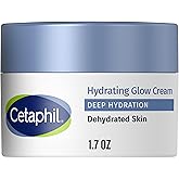Cetaphil Deep Hydration Healthy Glow Daily Face Cream, 1.7 oz, 48 Hour Dry Skin Face Moisturizer for Sensitive Skin, With Hyaluronic Acid, Vitamin E & Vitamin B5