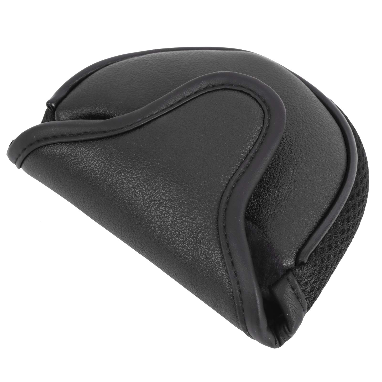 03 Golf Putter Protection Covers, Waterproof Golf Putter Bag Guard, Golf Putter Headcover, Convenient for Trade Fairs Housewarming(black)