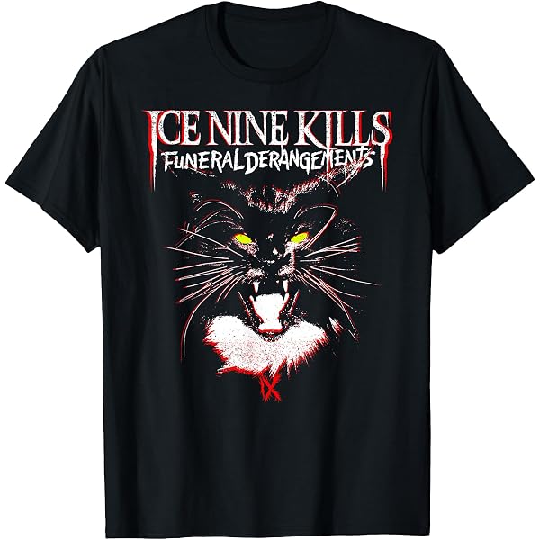 Amazon.com: Ice Nine Kills Jason Mask T-Shirt : Clothing, Shoes