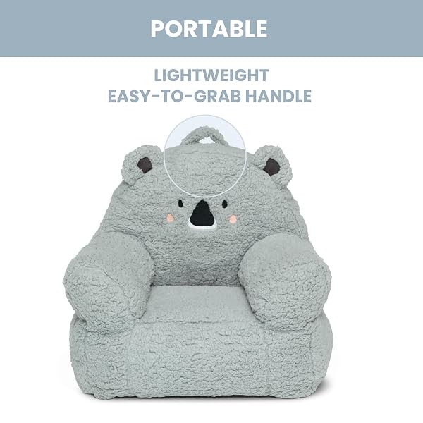 DELTA CHILDREN COZEE BUDDY CHAIR, KOALA