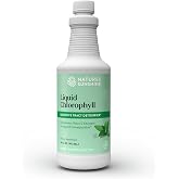 Nature's Sunshine Liquid Chlorophyll - Detox, Cleanse &amp; Immune Support, Vegan Chlorophyll Liquid with Spearmint Oil, Natural Internal Deodorant, Fresh Breath &amp; Body Odor Supplement - 16 Fl Oz
