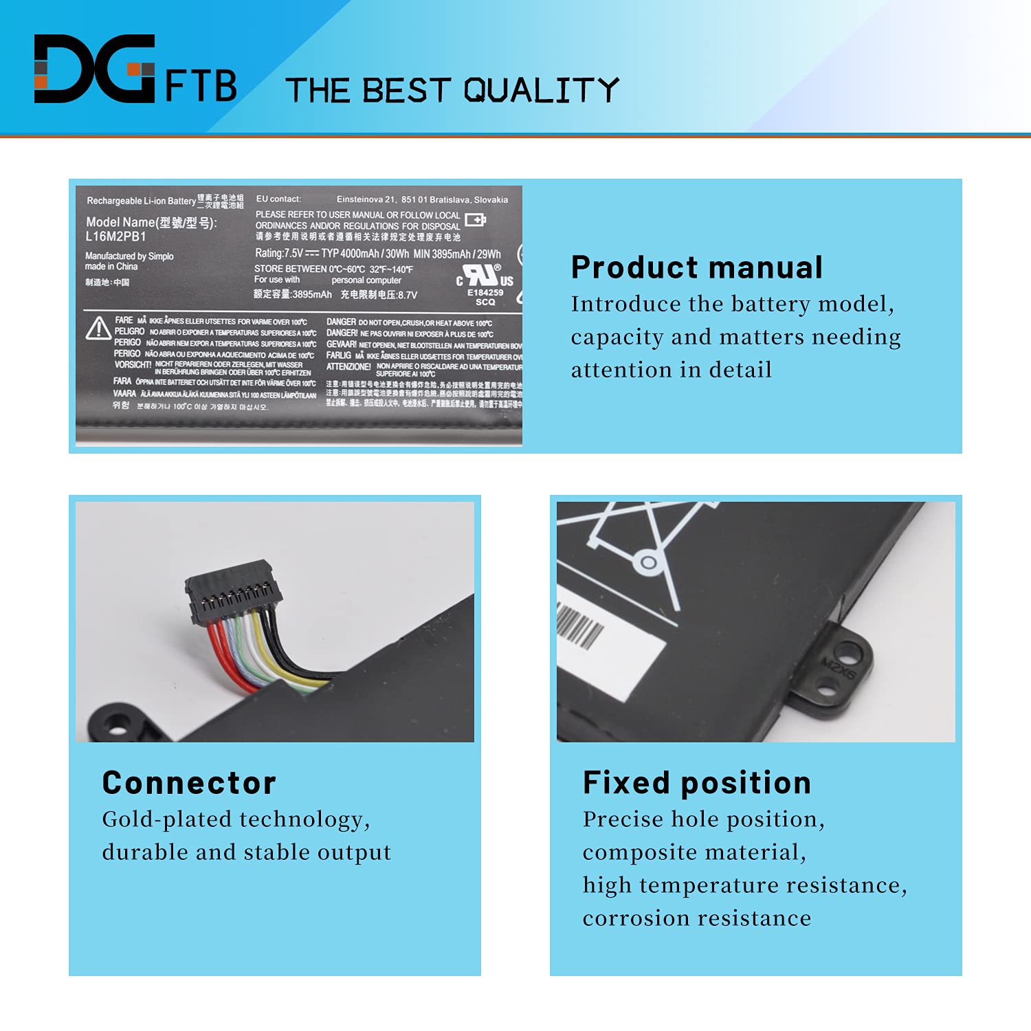 DGTECH L16M2PB1 L16C2PB1 L16L2PB1 L16L2PB2 L16L2PB3 L16M2PB2 L16M2PB3 ...
