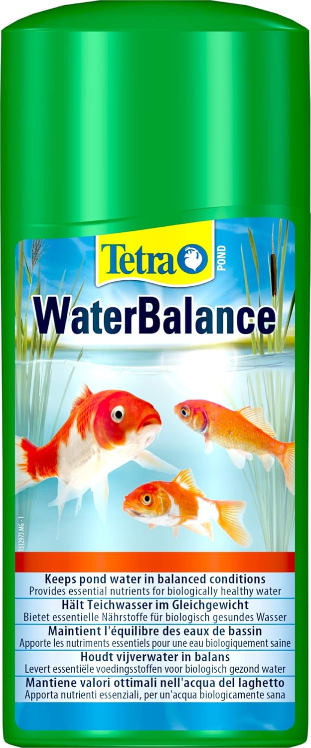 Tetra Pond WaterBalance (verbessert die Wasserqualität und sorgt dauerhaft für ein natürliches und biologisches Gleichgewicht im Gartenteich), 500 ml Flasche