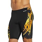 Sporti Light Wave Piped Splice Jammer Swimsuit