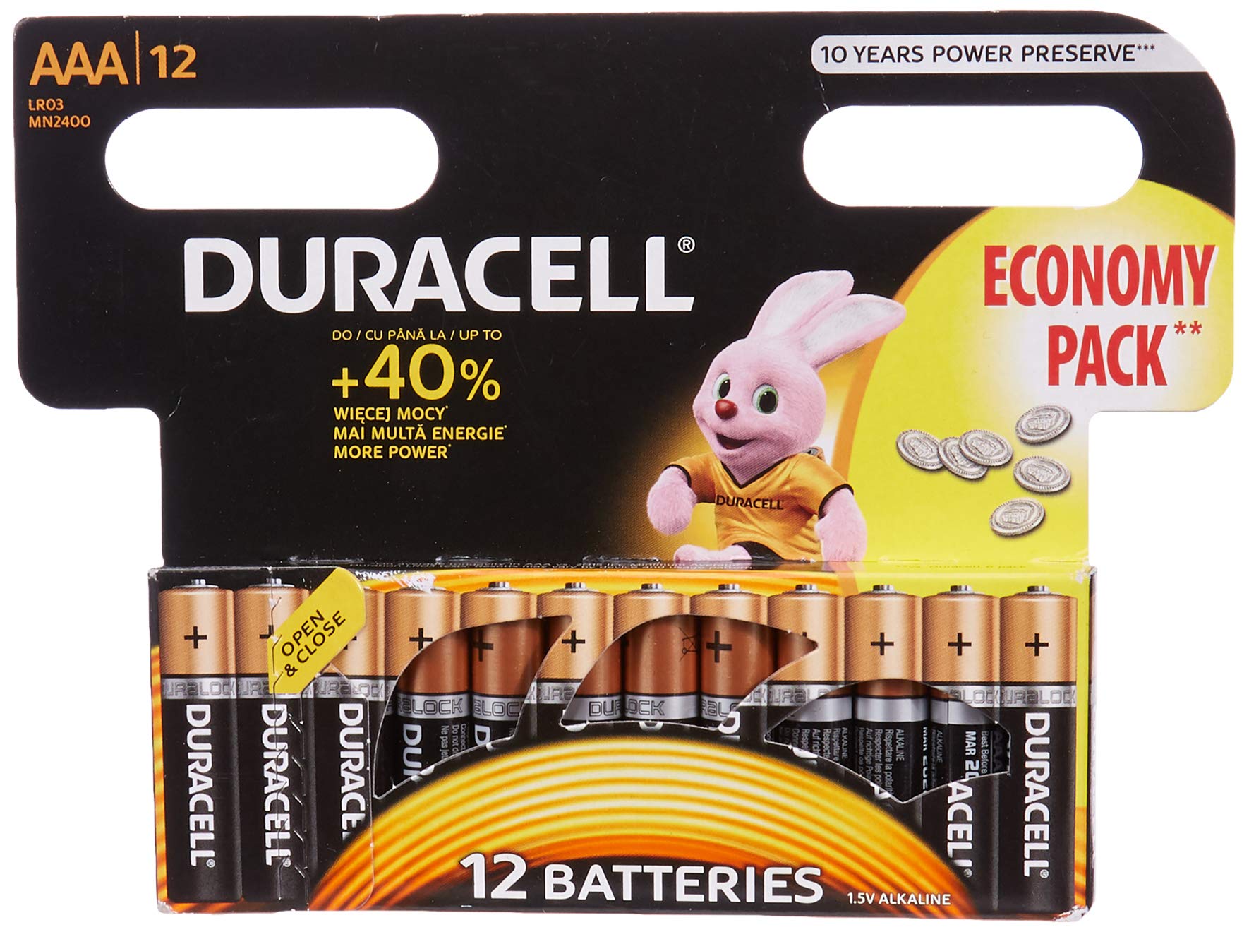 Duracell AAA Battery (Pack of 12)