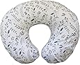 Boppy Original Nursing Pillow & Positioner, Gray Taupe Leaves, Cotton Blend Fabric with Allover Fashion