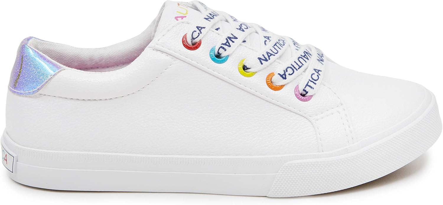 Nautica Kids Fashion Sneaker Low-Top Sneaker - Lace Up/Slip-on |Boys-Girls|: Shoes