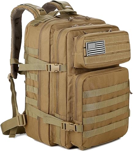 Military Tactical Backpack 55L for Men & Women Bug Out Bag Large Hiking Bag