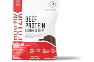 Schinoussa Beef Protein Powder, Chocolate Flavour, 910g, 30g Protein per Serving
