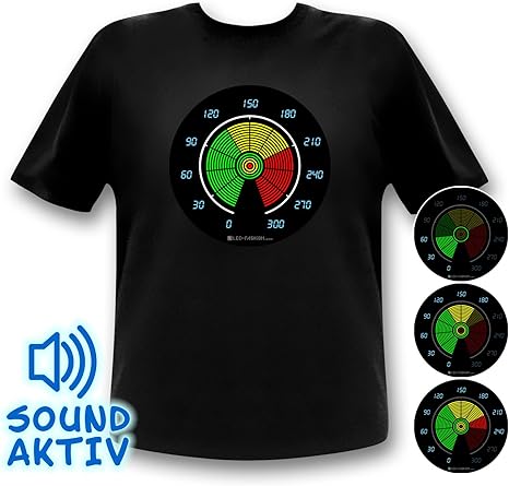 magliette che si illuminano