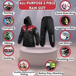 BYKR Waterproof Outdoors Motorcycle Rain Suits for