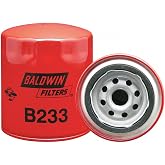 Baldwin Filters B233 Oil Filter, Spin-On, Full-Flow