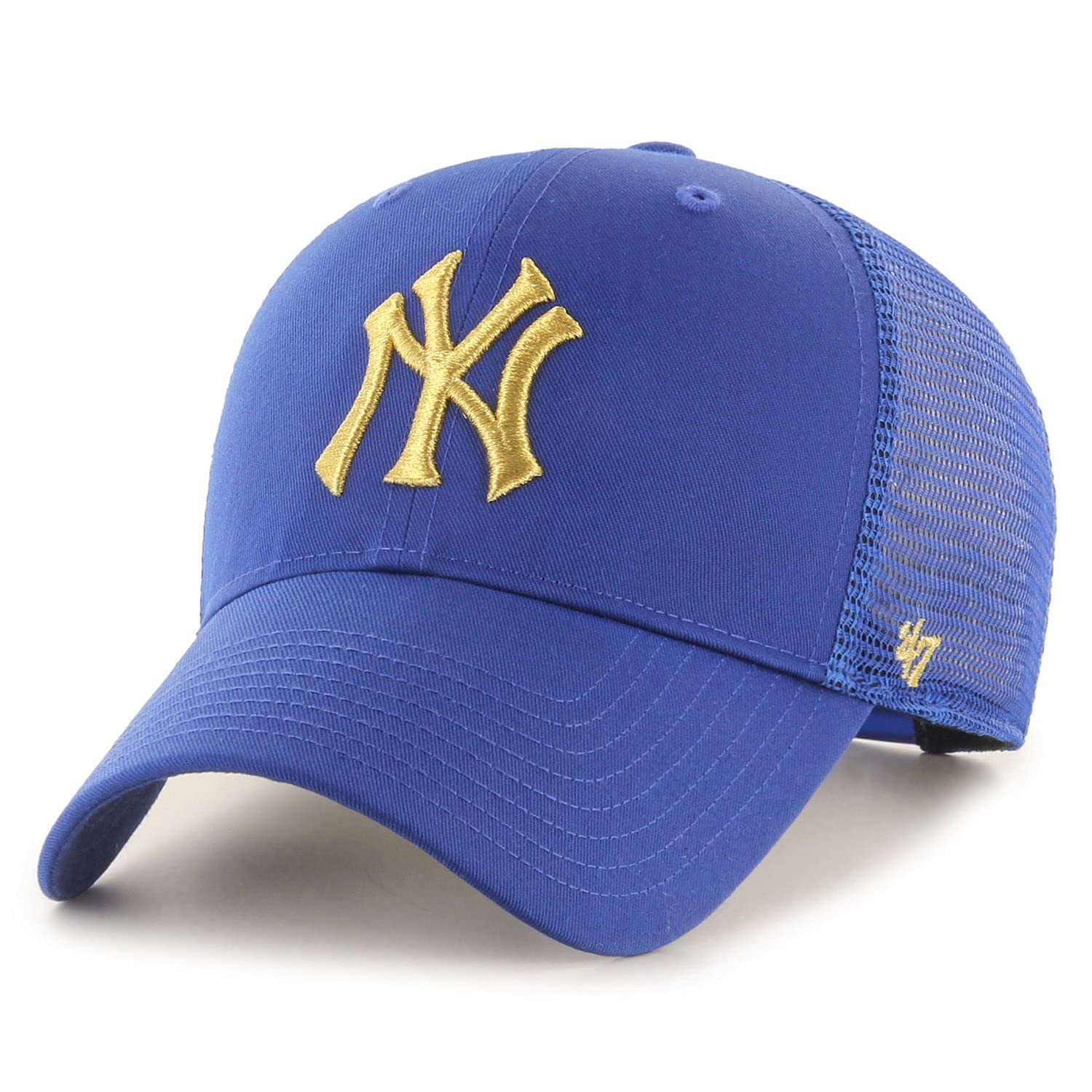 47 Brand Trucker Cap - Branson Metallic New York Yankees Royal — image 1