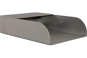 MAJESTIC WATER SPOUTS Mosegi 6" Rectangular Water Spout Scupper Spillway for Pools Ponds Fountains Stainless Steel