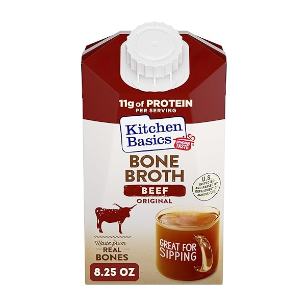KITCHEN BASICS BEEF BONE BROTH 8.25OZ