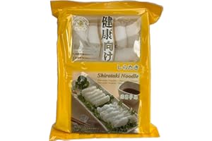 MONG LEE SHANG MLS Shirataki Noodles, Konjac Noodles, Rolled up Shirataki Pasta, 8.4oz, 1 pack, Ideal for Hot Pot, Soups, Shabu Shabu, and Stir Fry