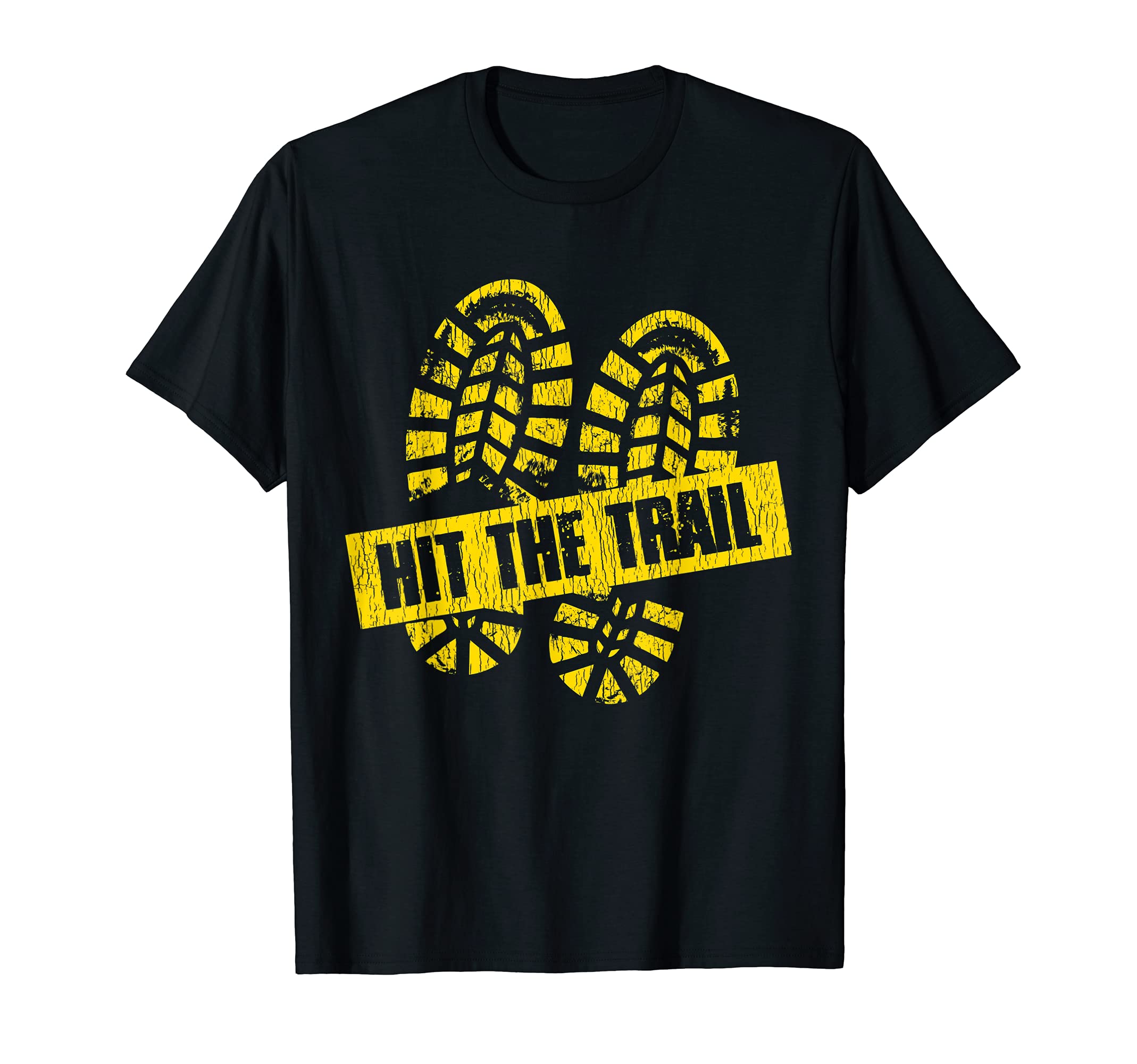 Hit The Trail Hiking Lover Outdoors Hike Camp Mountain Hiker T-Shirt