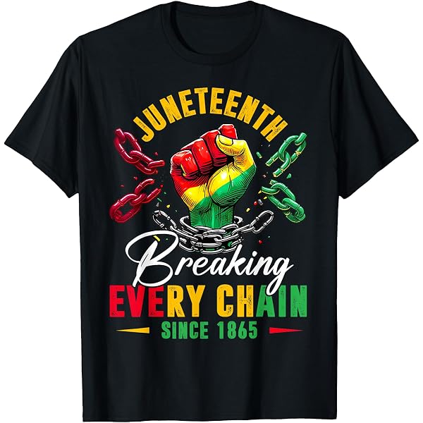 Juneteenth T-Shirt For Women - 1865 Freedom Tee, Black History Month Shirt, African American Apparel