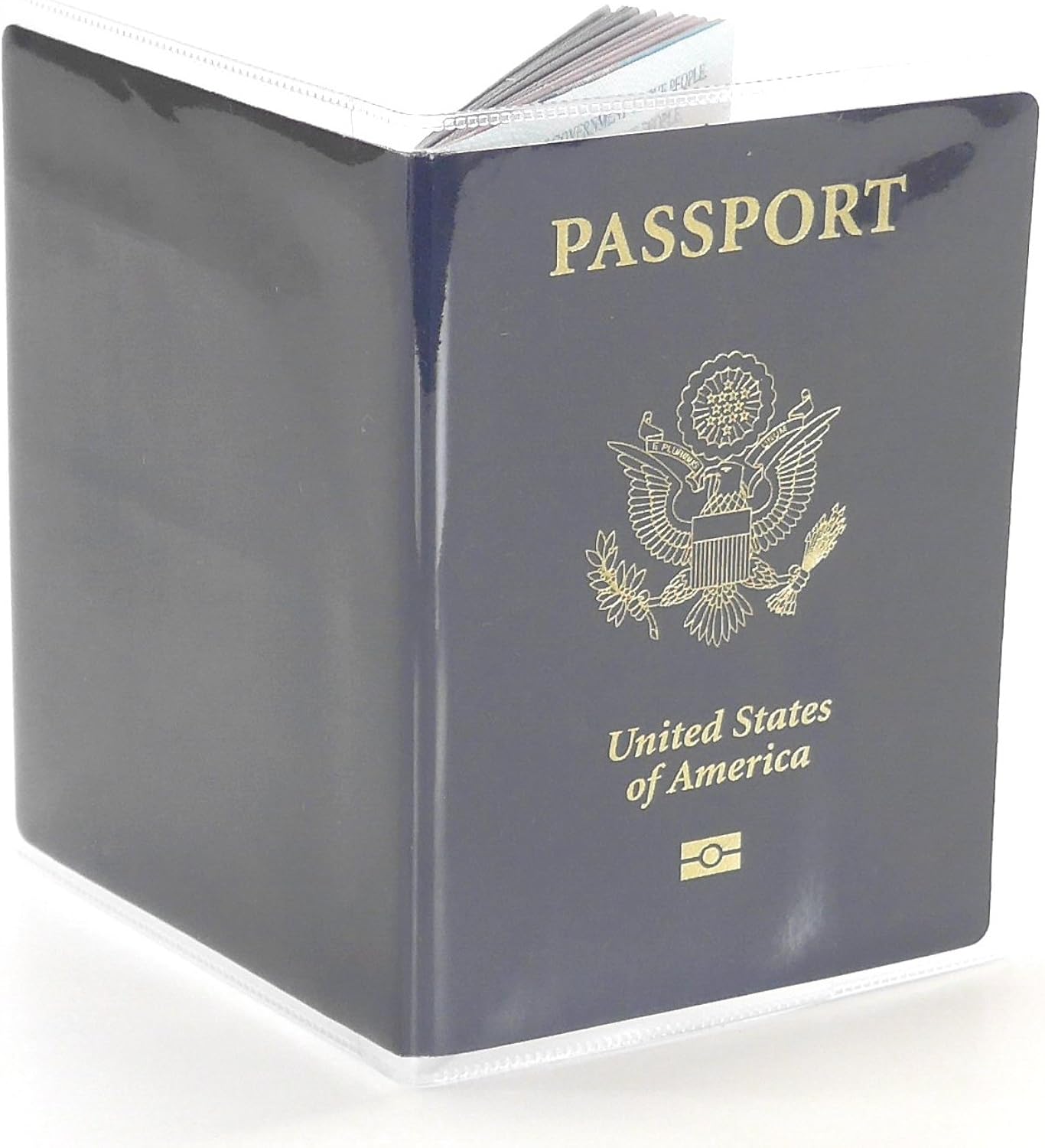  | Passport Cover Clear Plastic Vinyl ID Card Protector Case Holder Pack of 5 | Passport Covers