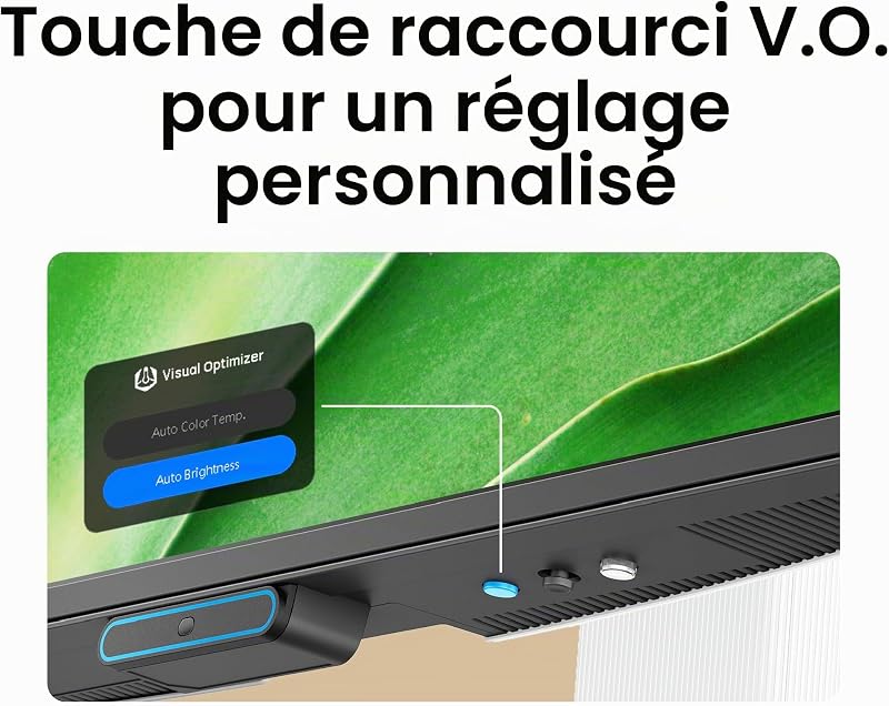 GW2790TE – Écran IPS 27" FHD 1080p 144Hz Eye-Care Bureau, USB-C, 1920x1080, Optimiseur visuel, Anti-Scintillement, Low Blue Light, Cadre Ultra-Fin, certifié TÜV, Design Ergonomique, Eye-Care U