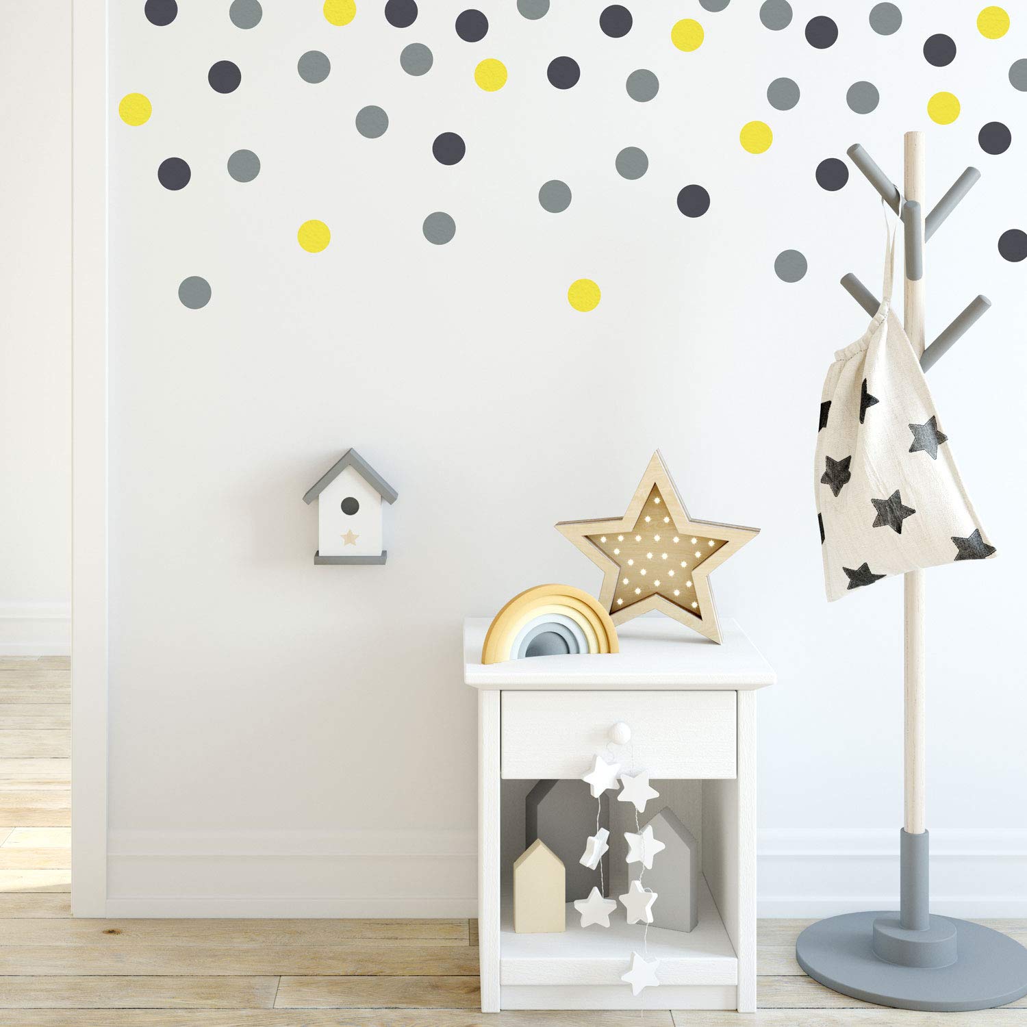 Dot Wall Stickers | Lots of Colours Options Available | Perfect for a Baby's Nursery or Child's Bedroom