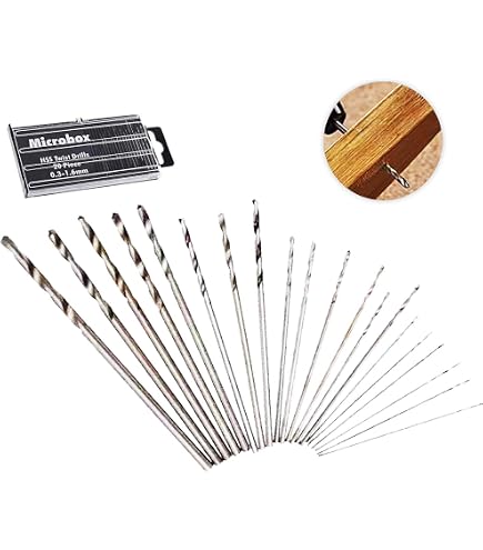 50pcs 0.5-0.9mm Micro Drill Bit Set - Carbide PCB Drill Bits For Circuit Boards, Jewelry & CNC Engraving