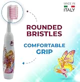 MR.WHITE Winx Battery Powered Electric Toothbrush for Kids – 4+ Soft Bristles view 3