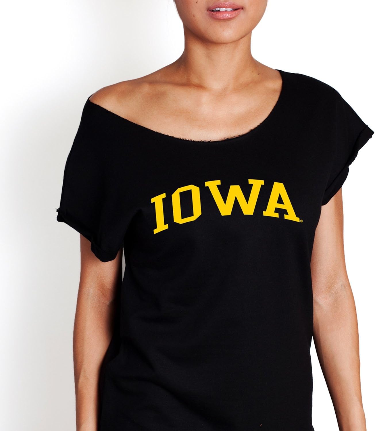 iowa hawkeye women's crewneck sweatshirt