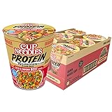 Nissin Cup Noodles Protein Ramen, Beef Flavor with