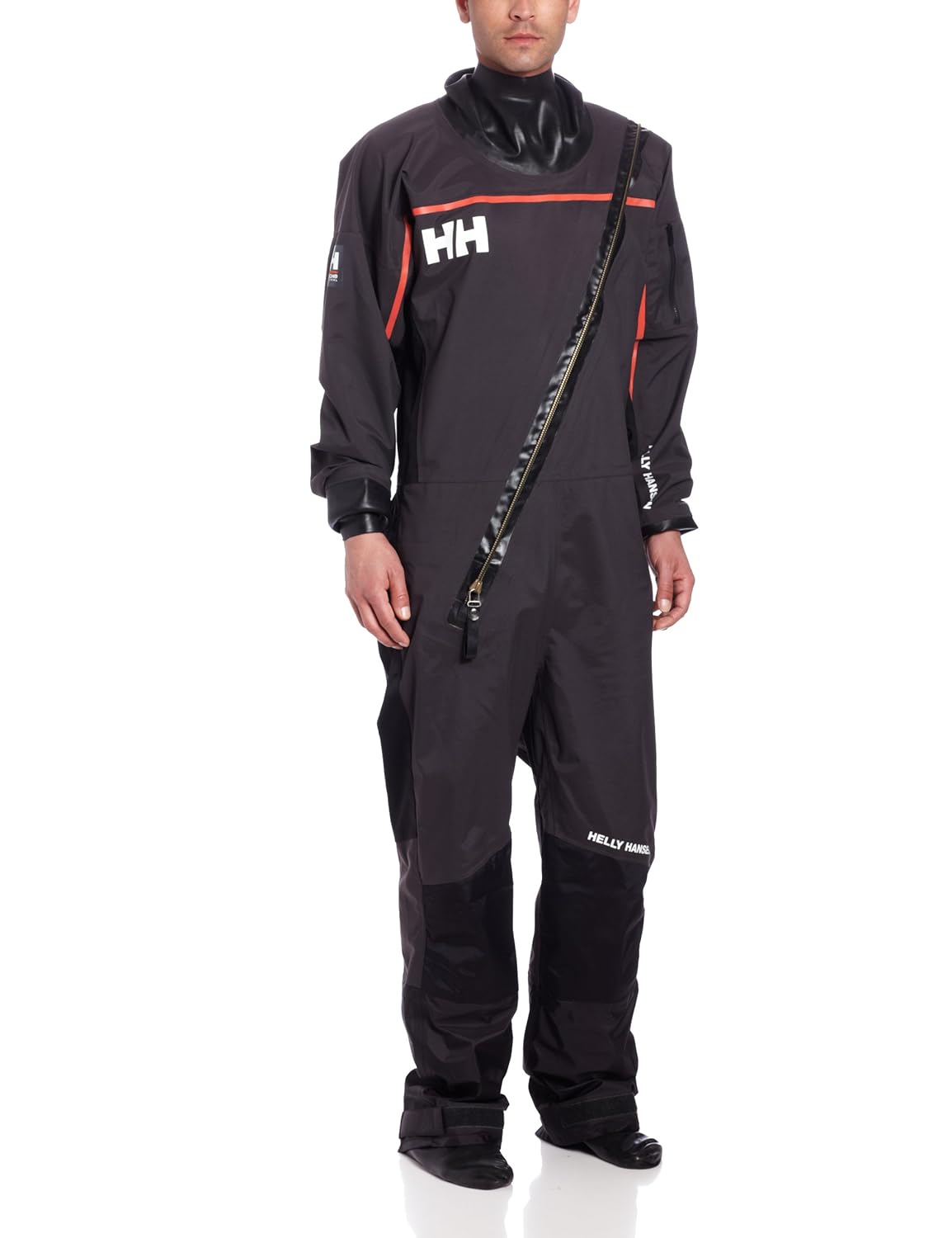 Helly Hansen Men's HP 2 Dry Suit 980 Ebony, Large eBay