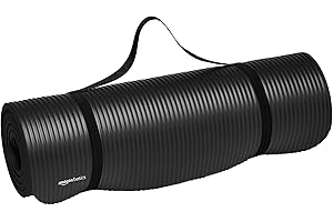 Amazon Basics 1/2-Inch Extra Thick Exercise Yoga Mat