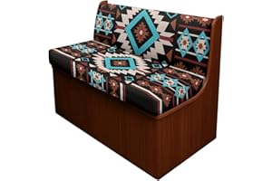 SUITOSELFY RV Dinette Cushion Covers Aztec Navajo Decor RV Couch Covers for Sofa Bed Stretch Camper Cushion Covers Dinette Booth Set Universal Seat Covers Washable Slipcovers