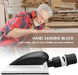Shineboc Hand Sanding Block 70x125mm with Grip and Suction 5 Sheets view 4