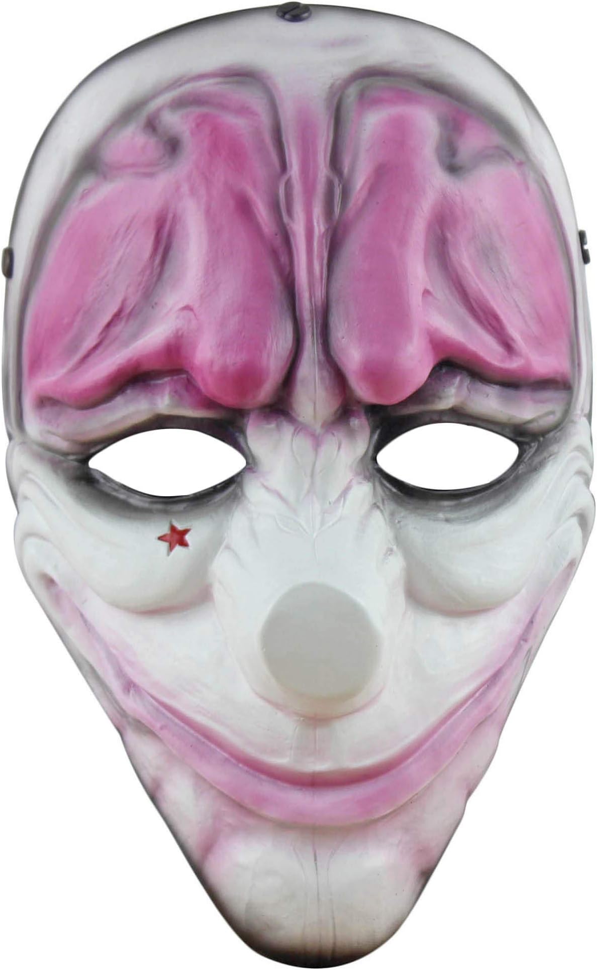 Lingcheng Payday 2 Gameplay Mask,Halloween Mask For Christmas/Cosplay Party, Masquerade, Fencing, War-game, Costume Play and More (Houston)