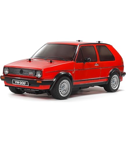 Volkswagen golf Ⅱ ラリー　mシャーシ 1/10RC フォルクスワーゲン ゴルフII GTI 16V ラリー (MF-01Xシャーシ
